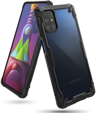 Ringke Etui Fusion X Do Samsung Galaxy M51 Czarny
