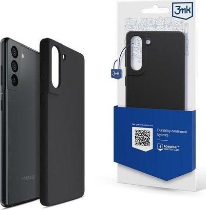 3Mk Etui Silicone Case Samsung Galaxy S21 Fe Czarny/Black