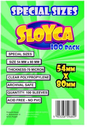 SLOYCA Special Sizes