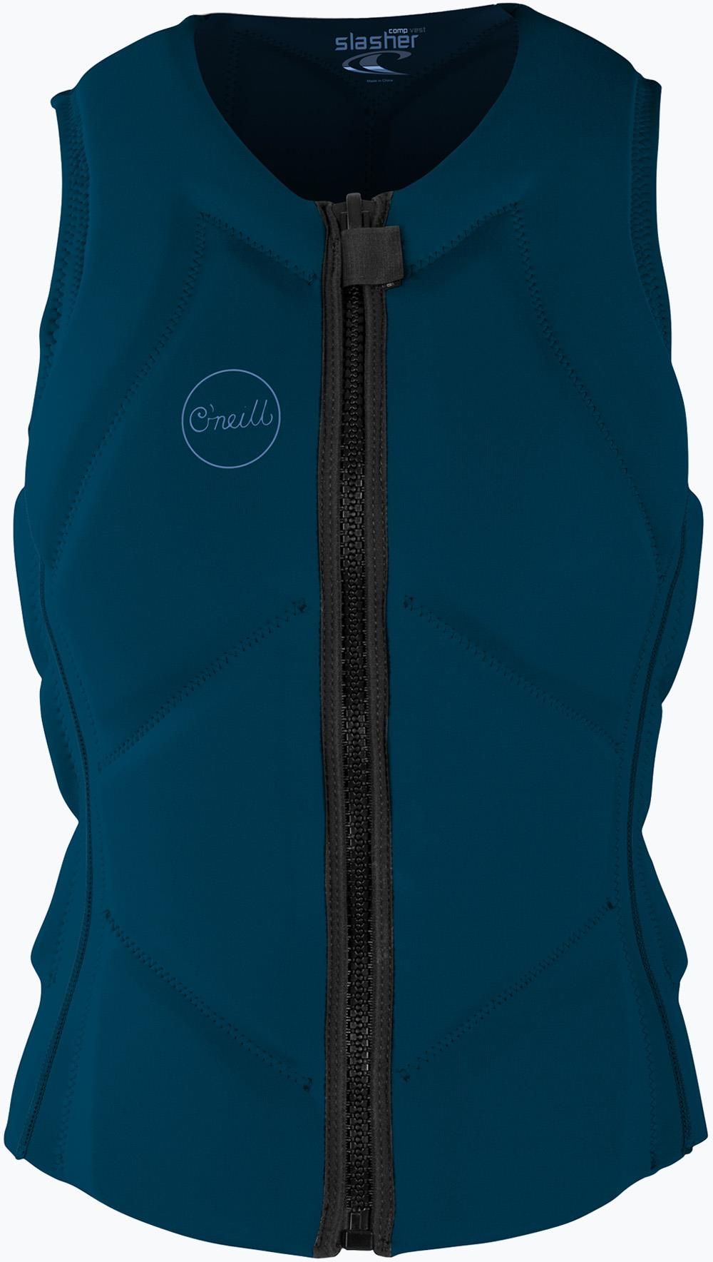 O’Neill Slasher Comp Impact Vest Damen – Leichteste Competition-Weste Mit NytroLite-Schaum, Opal/Mirage, US 8