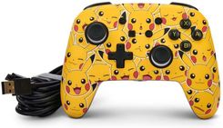 Gamepad PowerA Enhanced Wired Nintendo Switch Pikachu Moods NSGP0083-01 - zdjęcie 1