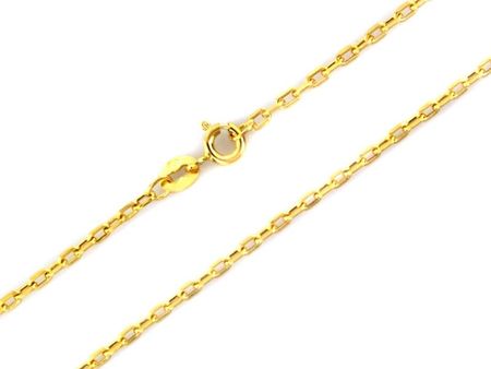 Lovrin Złoty łańcuszek 585 klasyczny splot ankier 45 cm
