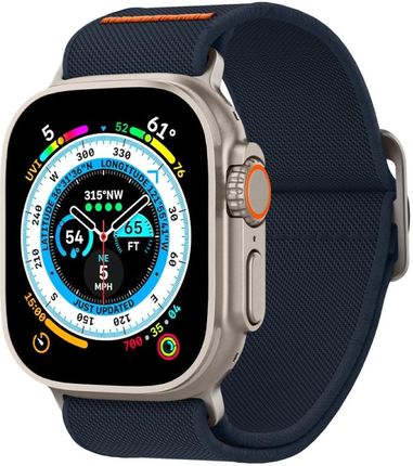 Spigen Fit Lite Ultra Pasek Apple Watch 4/5/6/7/8/Se/Ultra 42/44/45/49 Mm Navy