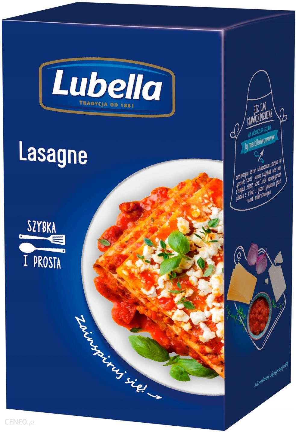 Lubella makaron lasagne nr 32 500g