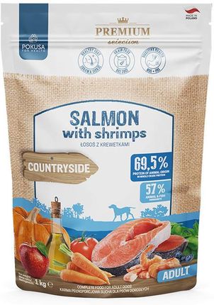 Pokusa Health Salmon With Shrimps Łosoś Z Krewetkami Adult 1Kg