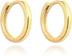 Zdjęcie MINET Kolczyki srebrne pozłacane 1,5 cm - Malbork