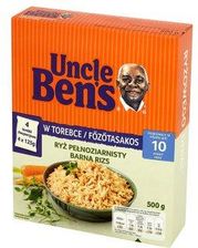 Uncle bens ryż pełnoziarnisty 4x 125g. - Ryż
