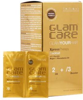 Exclusive Glam Care Xpress Therapy Oleo + Booster 1 Szt. : 12Ml+12Ml Kuracja Dwufazowa