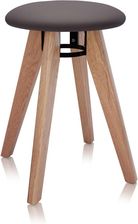 Zdjęcie Meble Stelmach Taboret Dębowy Flip Edi66 Ciemny Brąz 37602 - Zamość