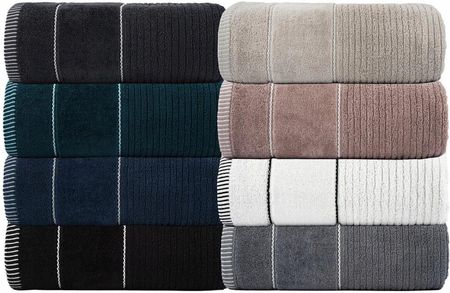 Detexpol Czarny Ręcznik Bawełniany 50X90 Teo 470G 2 25336 - zdjęcie 2
