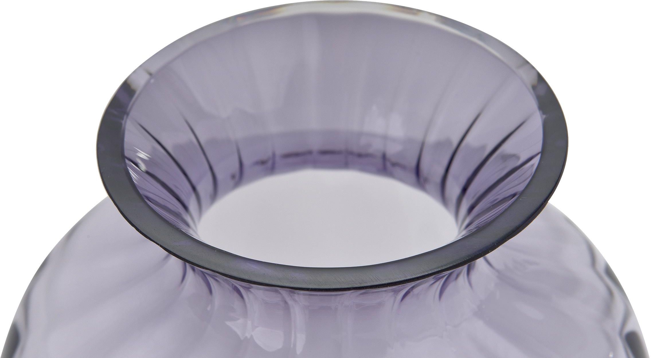 Wrześniak Glassworks Wazon Szklany Fioletowy 13,5 Cm Optyk 39822 ...
