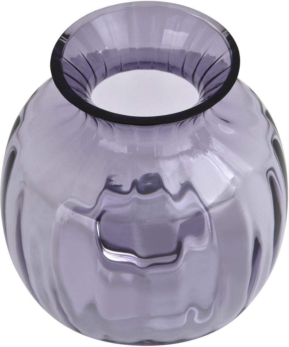 Wrześniak Glassworks Wazon Szklany Fioletowy 13,5 Cm Optyk 39822 ...