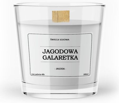 Sojowa Świeca Zapachowa Jagodowa Galaretka 200Ml 12032