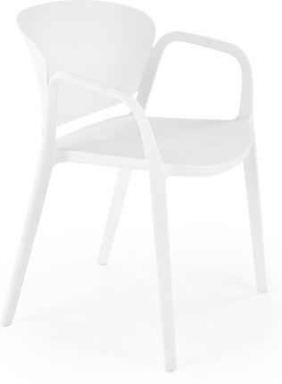 Halmar Krzesło K491 Plastik Biały 9328