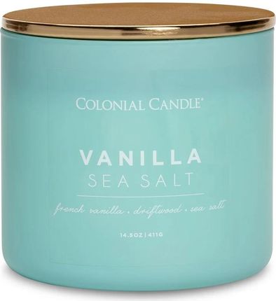 Colonial Candle Świeca Zapachowa Vanilla Sea Salt 411 G 32820247-1632046