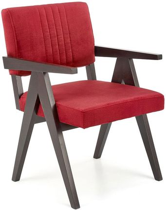 Elior Czerwone Drewniane Krzesło Vintage Noko 28881