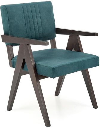 Elior Zielone Drewniane Krzesło Vintage Noko 28882
