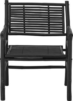 Bloomingville Krzesło Coen Czarne Bambusowe 142760