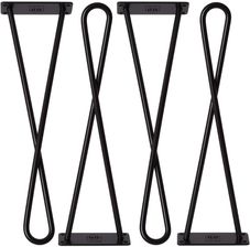 Zdjęcie Hg Deco Hairpin Zestaw 4X Noga Dx40 Czarny Satyna 34552788 - Wojkowice