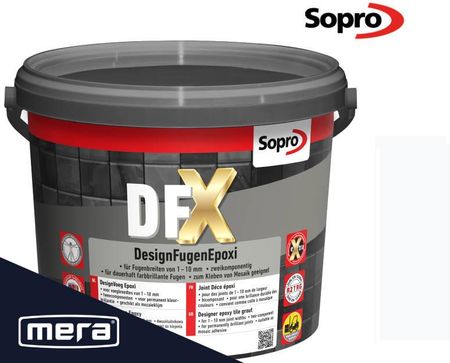 SOPRO DFX Design 15 szary fuga epoksydowa 3kg 1205