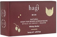 Zdjęcie HAGI Whisky Barber Mydło do brody i wąsów, 100g - Duszniki-Zdrój