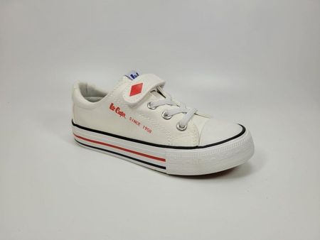 Buty dla dzieci Lee Cooper białe LCW-22-44-0804K