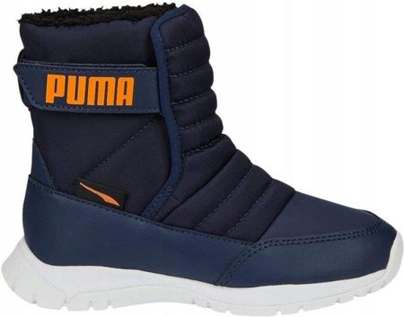 Buty dla dzieci Puma Nieve WTR AC PS granatowe 380745 06