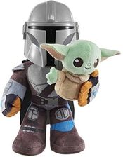 Mattel Star Wars Klan dwóch Grogu™ i Mandalorianin™ Pluszak z funkcją HPC19