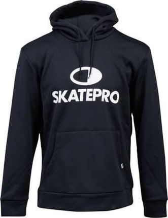 SkatePro Tech Bluza z kapturem (XL - Czarny)