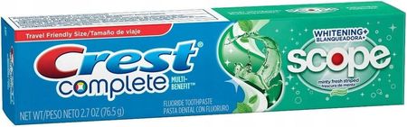 Crest Pasta Do Zębów Crest+ Scope Minty Fresh 77 g