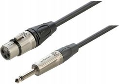 Roxtone DMXJ210L1 Kabel mikrofonowy XLRf/duży jack