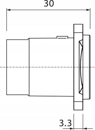 Gniazdo typu RJ45 CAT6 RAE8FD-C6 - zdjęcie 3