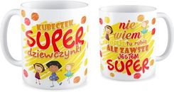 Zdjęcie Kubek Dla Dziewczyny Super Dziewczynka (K330Kok212) - Kraków