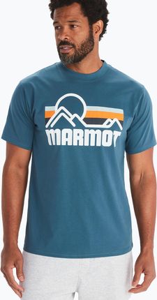 Marmot Koszulka Trekkingowa Męska Coastall Niebieska M14253 21541