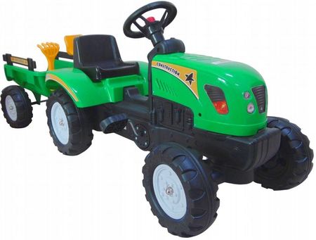 Bobo San Traktor Na Pedały Z Przyczepką Akcesoria Traktorek