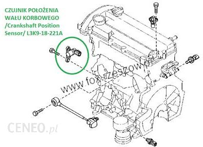 Mazda Czujnik Położenia Wału Korbowego /Crankshaft Position Sensor/ (L3K9-18-221A) - Opinie I Ceny Na Ceneo.pl