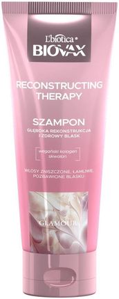 Biovax Glamour Recontructing Therapy Szampon Do Włosów 200 Ml