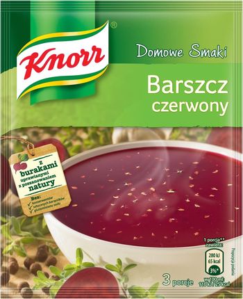 Knorr domowe smaki barszcz czerwony 53g