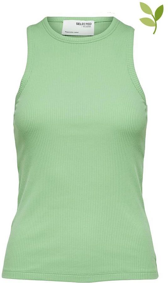 SELECTED FEMME Top Anna w kolorze zielonym Ceny i opinie Ceneo.pl