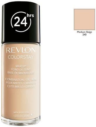 Revlon 240 Medium Beige Combination Oily Skin Colorstay Spf15 Podkład 30Ml W