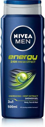 Nivea For Men Energetyzujący Żel Pod Prysznic 500 ml