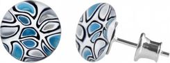 Zdjęcie Kogata Murano Glass Kolczyki Sztyfty SZT11-03 - Nowy Staw