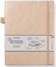 Zdjęcie Bookaroo Notatnik Journal Duży - Złoty - Jeziorany