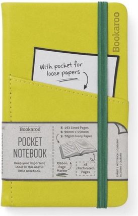Bookaroo Notatnik Journal Pocket A6 Oliwkowy If