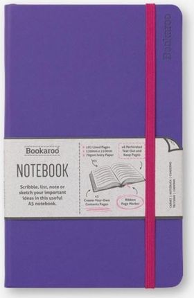 Bookaroo Notatnik Journal A5 Fioletowy If