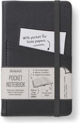 Bookaroo Notatnik Journal Pocket A6 Czarny If