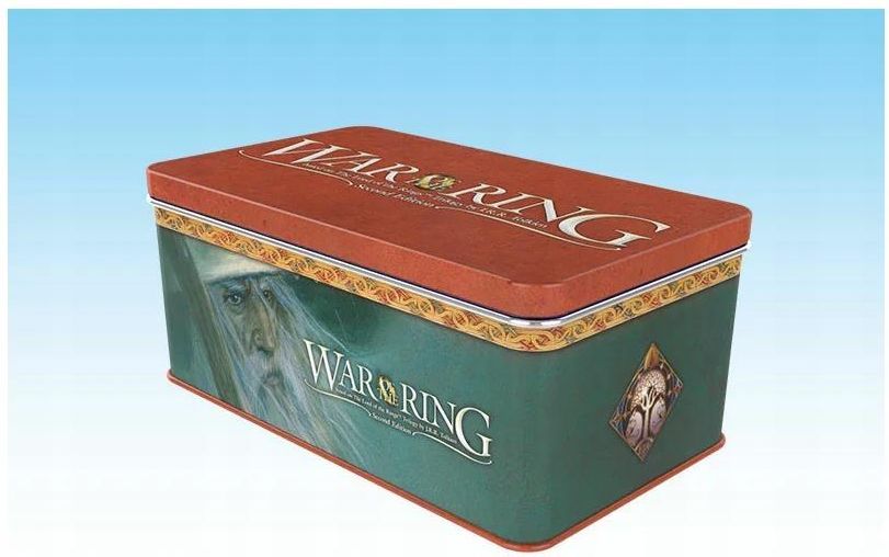 war of the ring card box and sleeves Second Edition Gandalf Version 120CT Durable and Sturdy TTRPG TCG Card Storage Designed for use with War of The Ring War of The Ring organizer