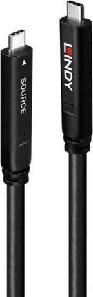 Lindy Kabel Usb 10M 3.2 Gen 1 &Amp; Dp 1.4 Typ C Hybrid Cable
