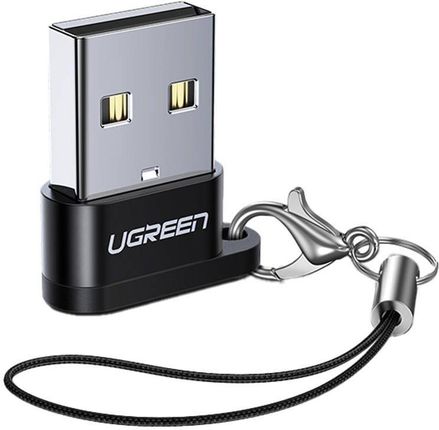 Ugreen Adapter Usb Usb-C Do Usb-A 2.0 (Czarny)