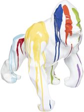 Zdjęcie Atmosphera Figurka Goryl Biała Kolorowa 40Cm 28180 - Mszczonów